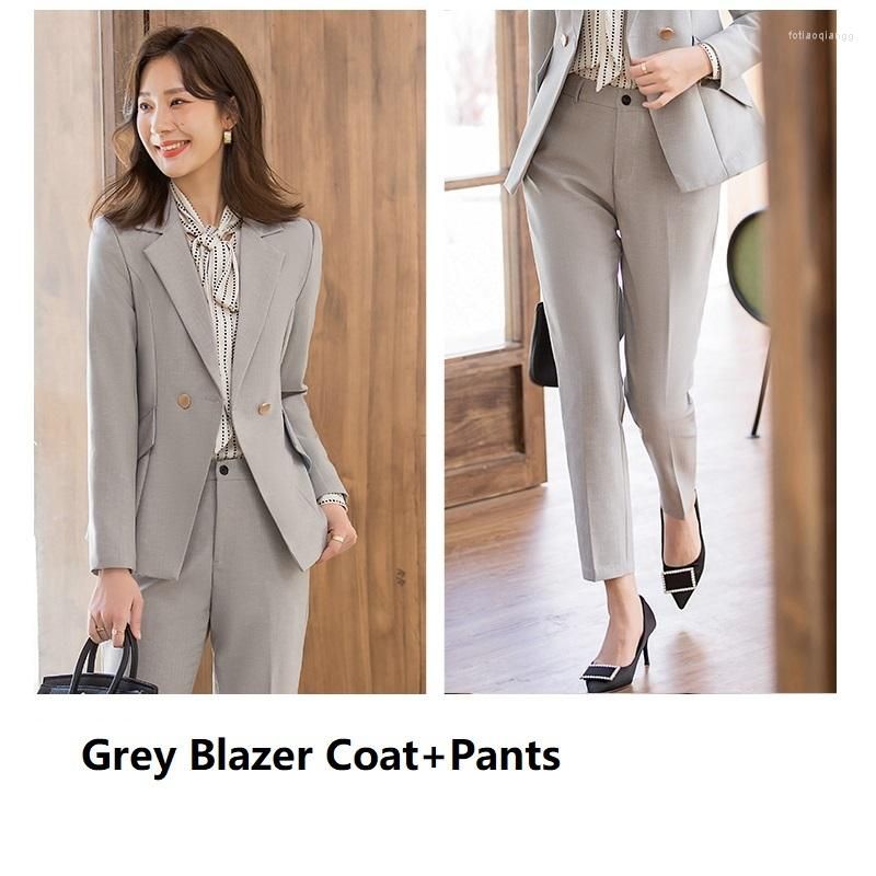 Grey Pantsuits