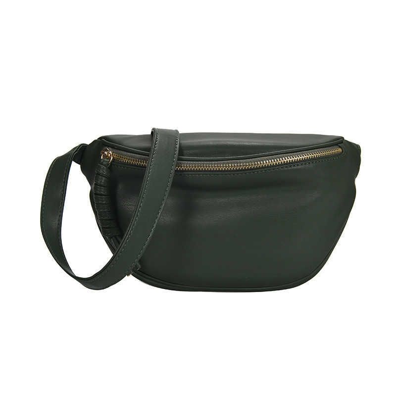 green waist bag