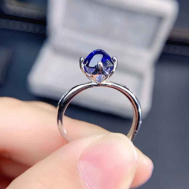 Kina Blue Platinum Plated