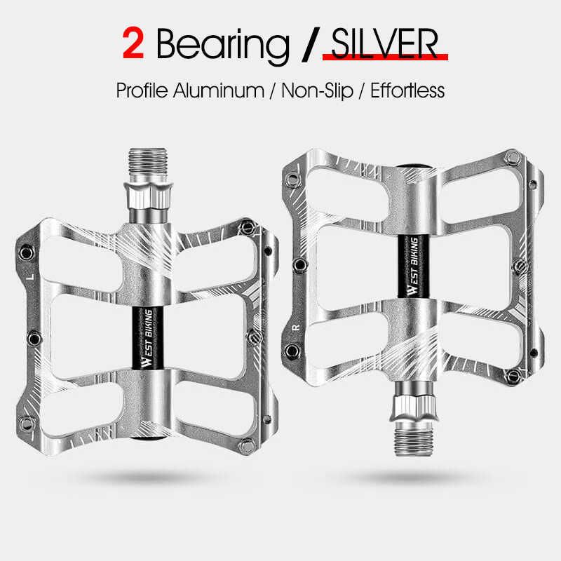 2 Bearings Silver