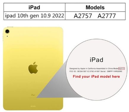 iPad 10th 10.9 2022의 경우