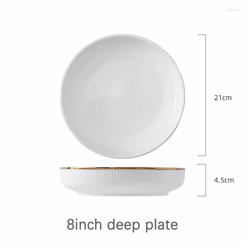 8 inch deep plate