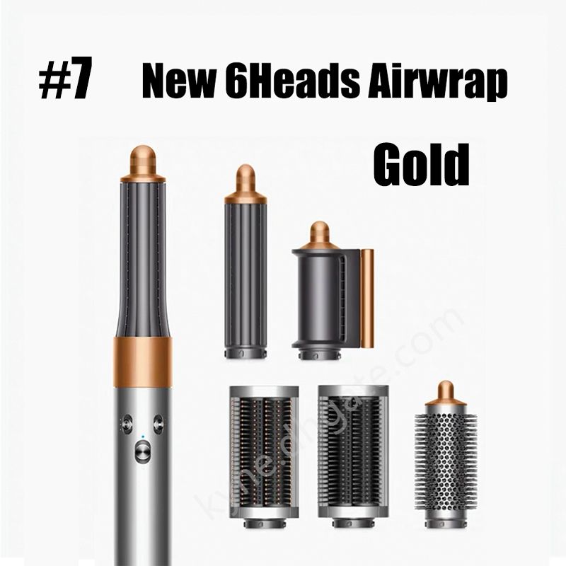 #7 New 6Heads Airwrap-Gold