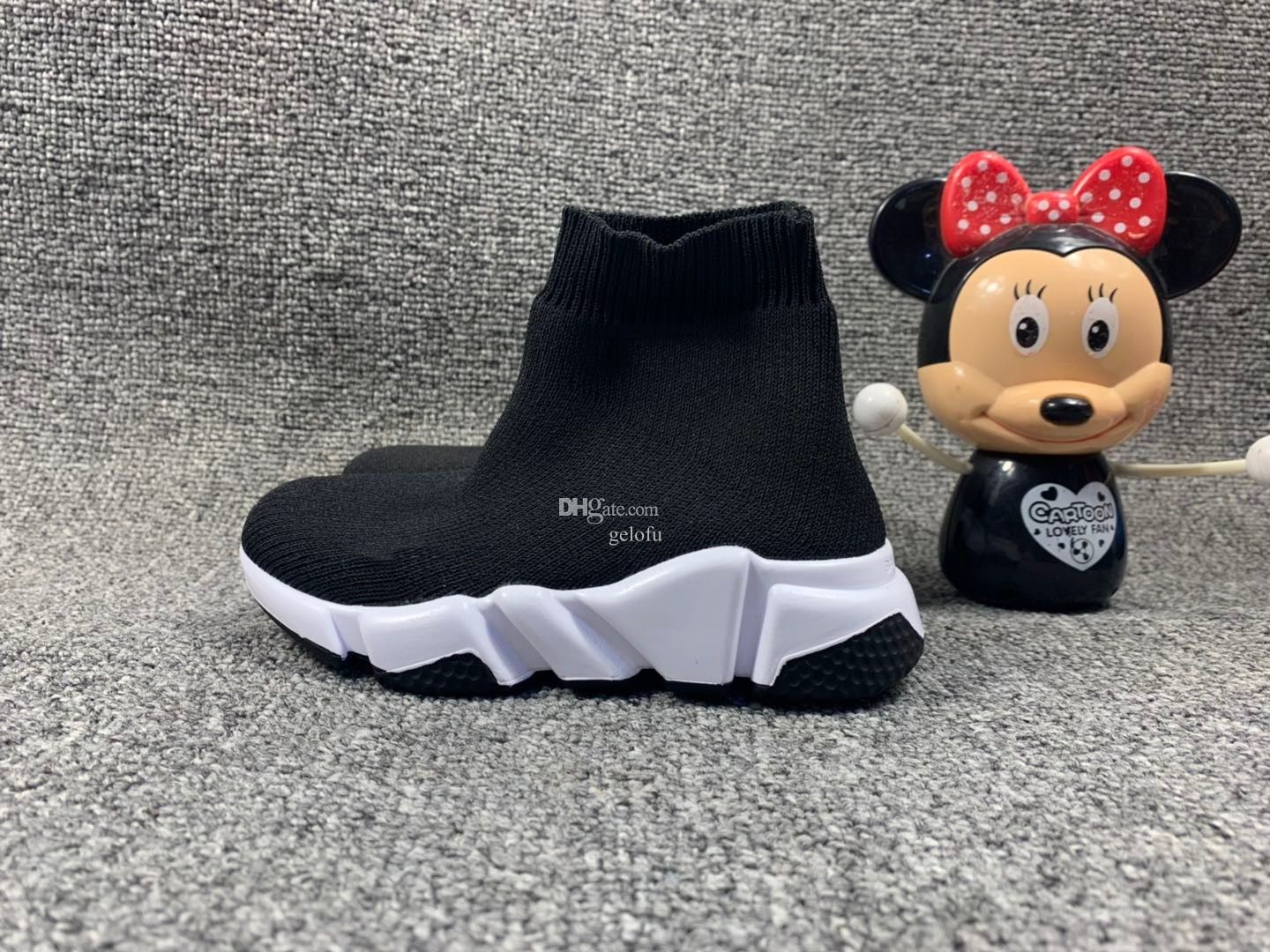 Baby Kids Shoes Sock Boots Shoe Speed Sneaker Boot Designer High