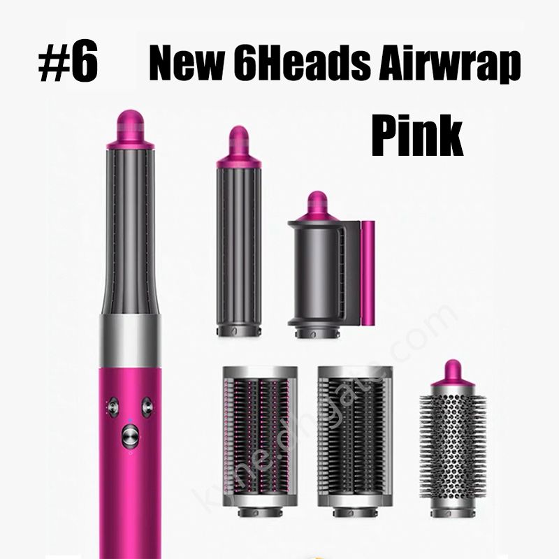 #6 New 6Heads Airwrap-Pink