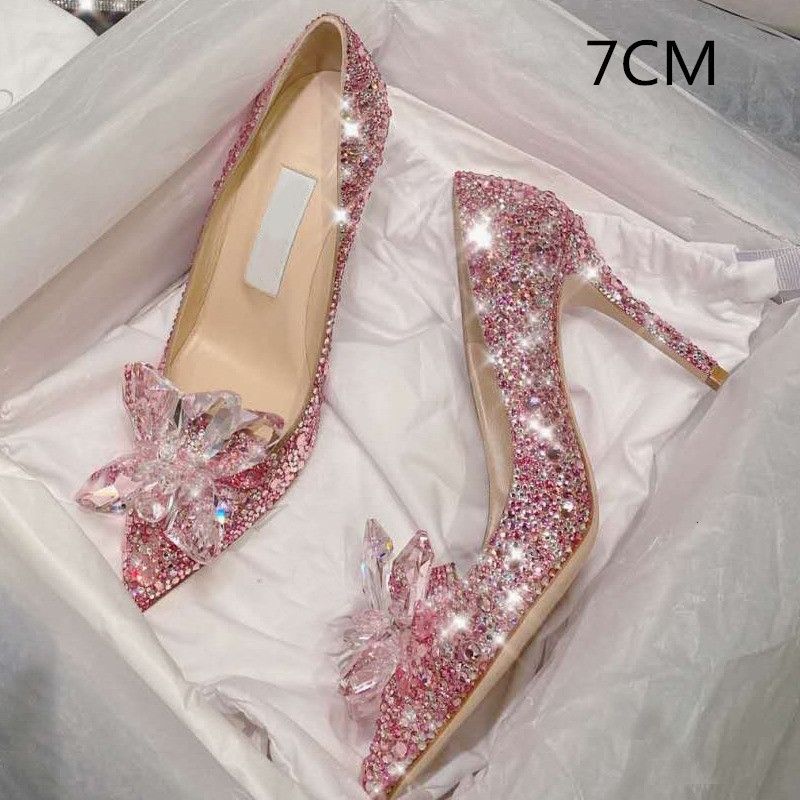 Pink -7cm Heel
