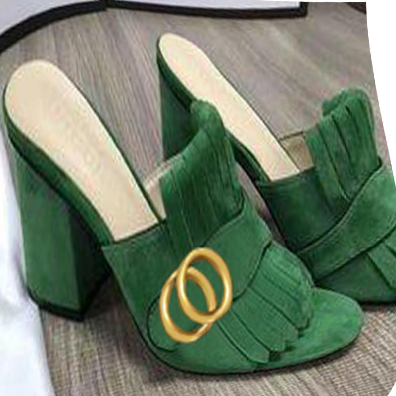 녹색 m heel10cm】