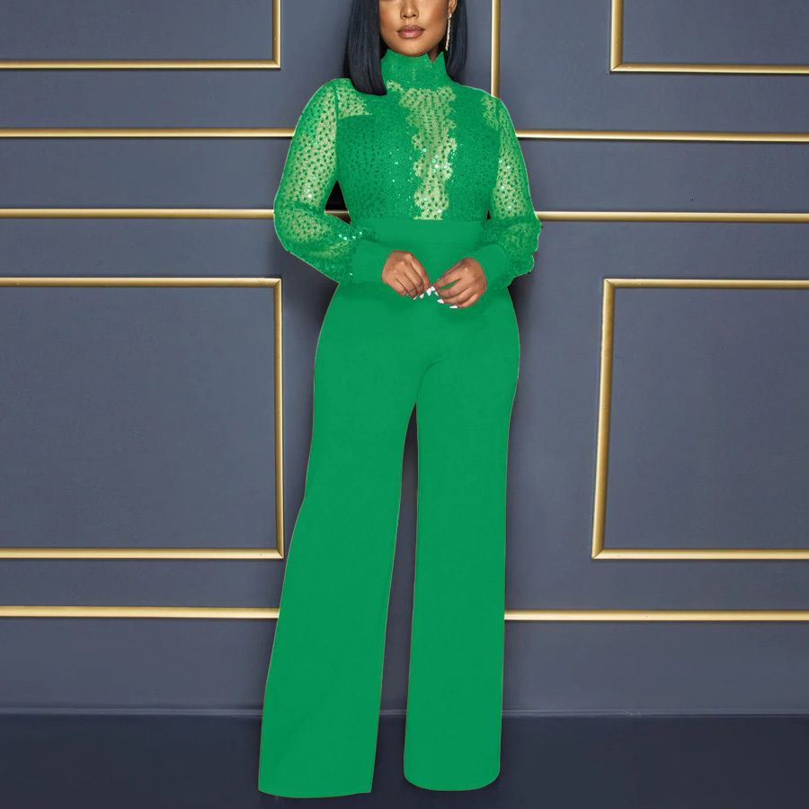 Groene jumpsuits