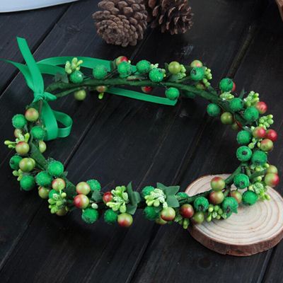 green wreath