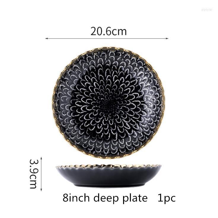 8inch deep plate