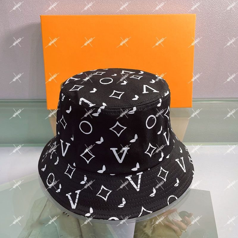 Louis Vuitton Bucket Hat Ladies Brand Sunscreen Sun Cap Outdoor
