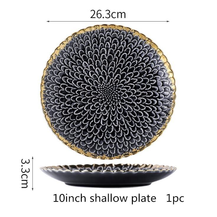 10inch shallow plate