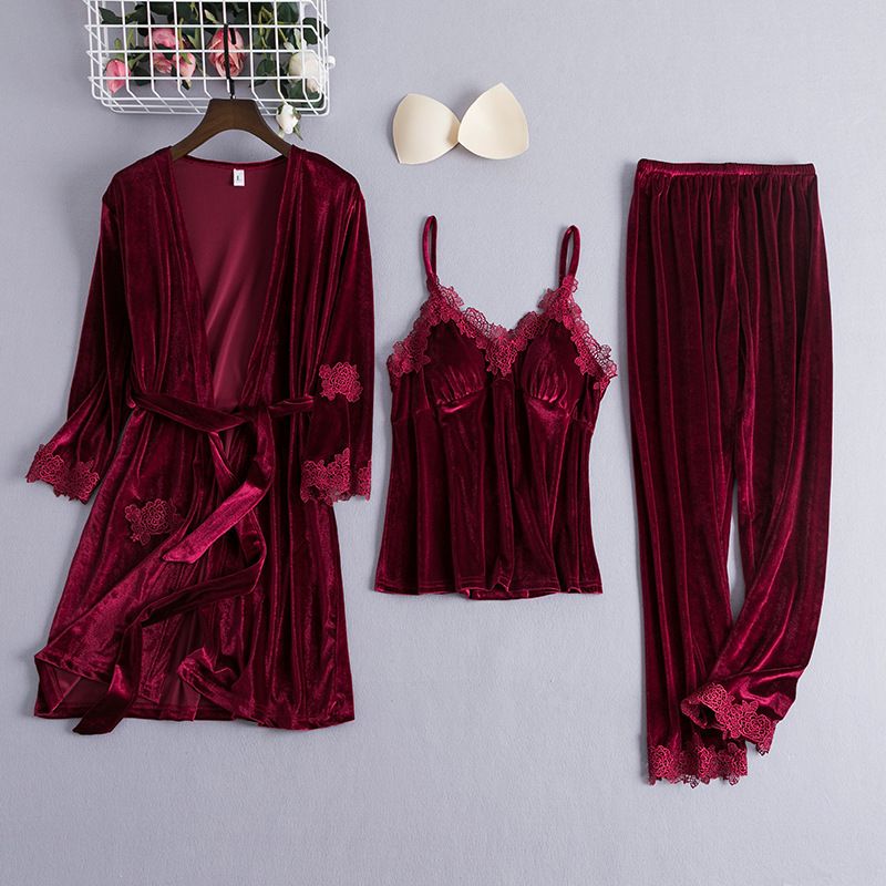 burgundy set - b