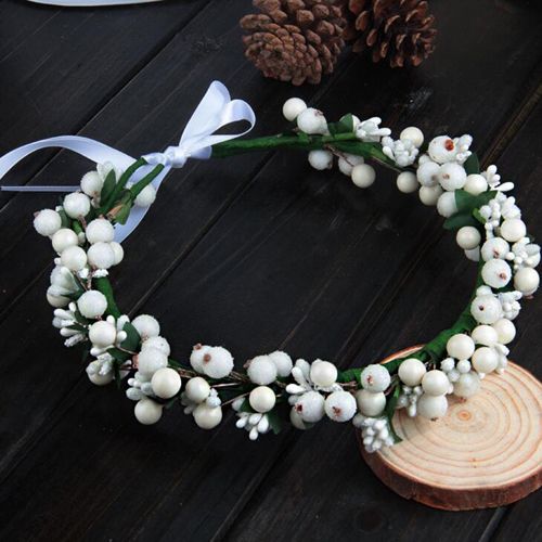 white wreath