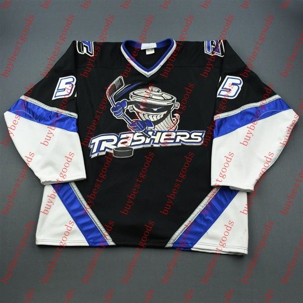 UHL Danbury Trashers 2004 05 Jersey 42 Brad Wingfield 49 Brent Gretzky 9 Mike Bayrack 16 Mike Rupp 17 GALANTE 28 Jon Mirasty 44 Regan Kelly 71 Mike Bayrack 23 McCartin From 33,38 €