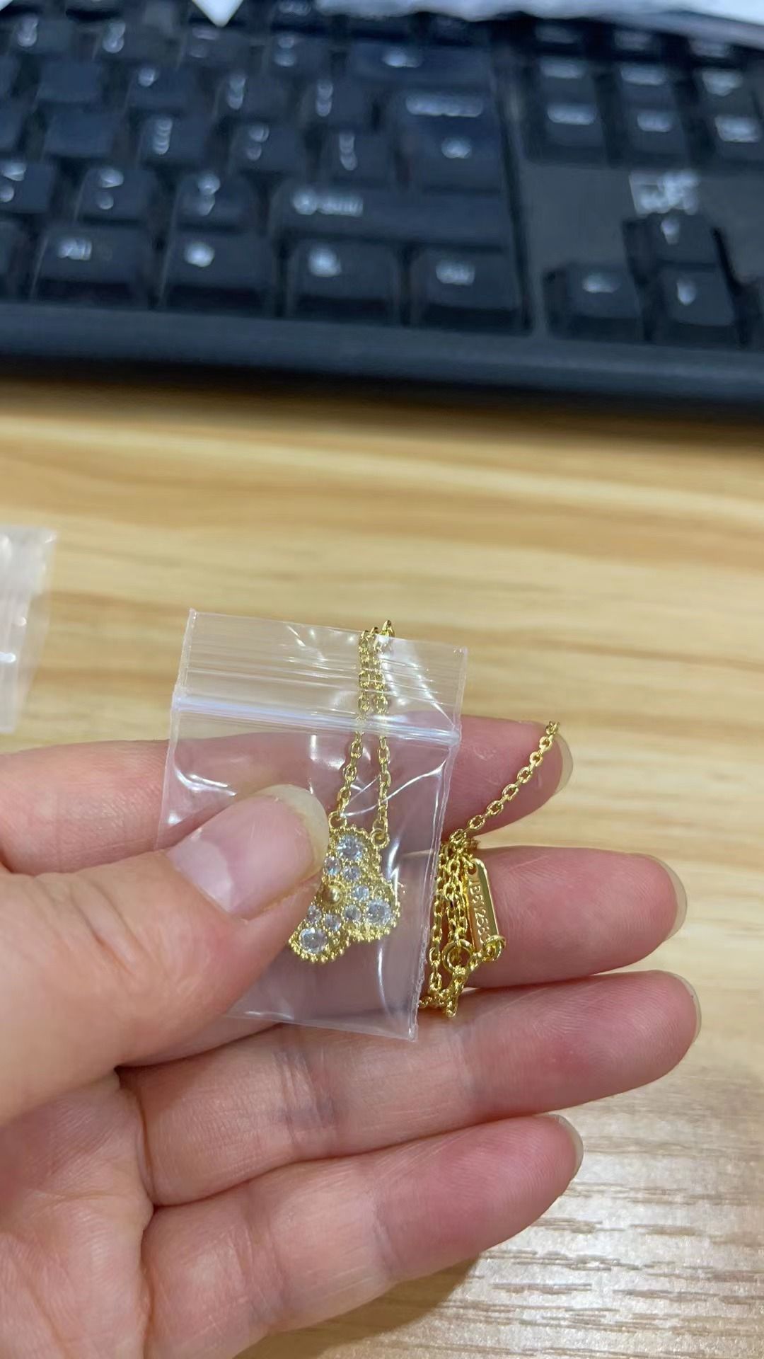 Gold Diamond Necklace