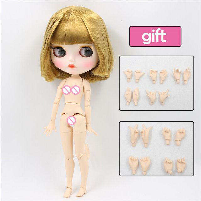 Face mate blanc-30cm Nude Doll4