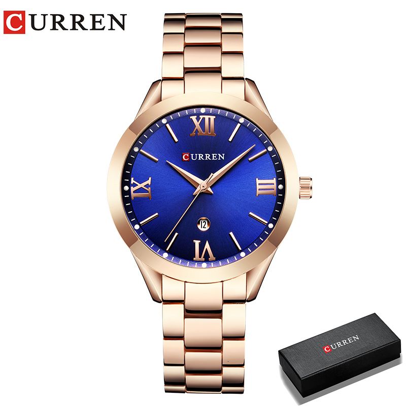 rose gold blue-box