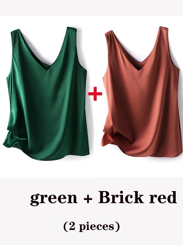 green and brick red