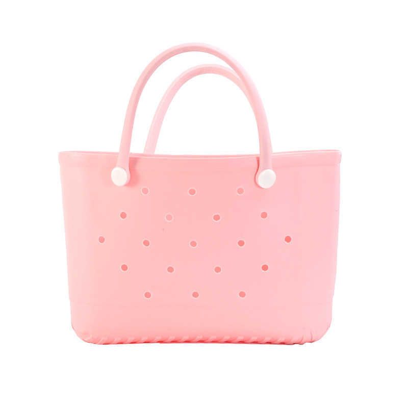 R12 Sac de plage rose clair