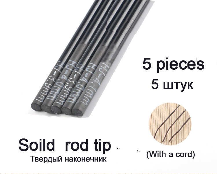 Soild Rod Tip x 5-Diameter 2.3mm