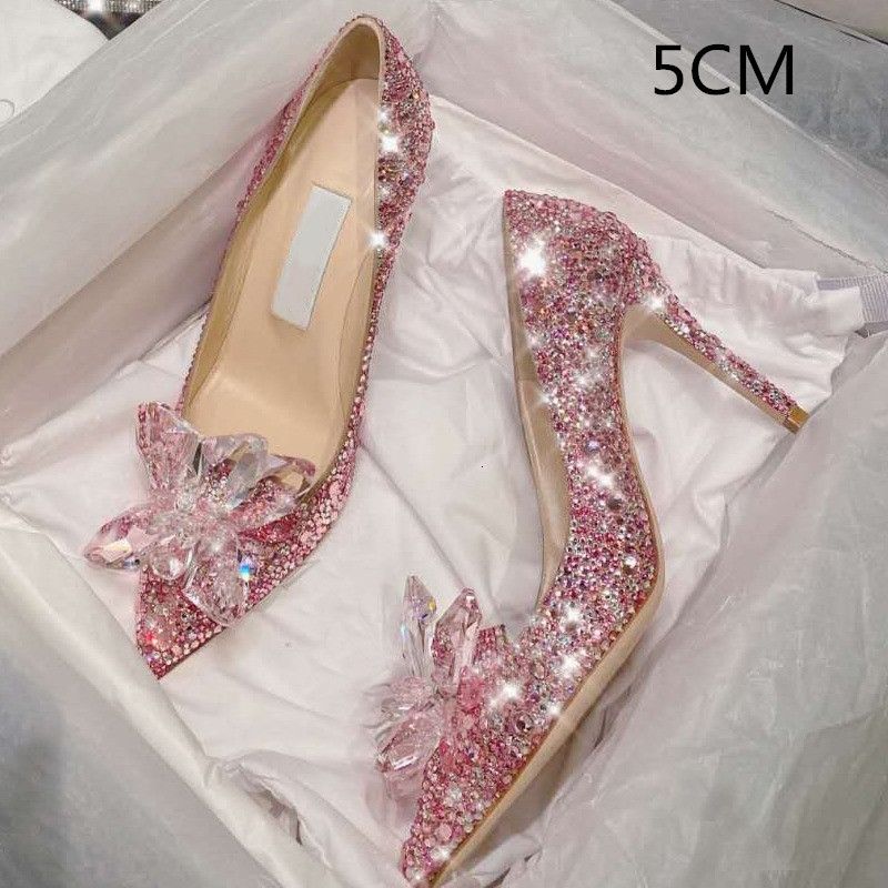 pink -5cm heel