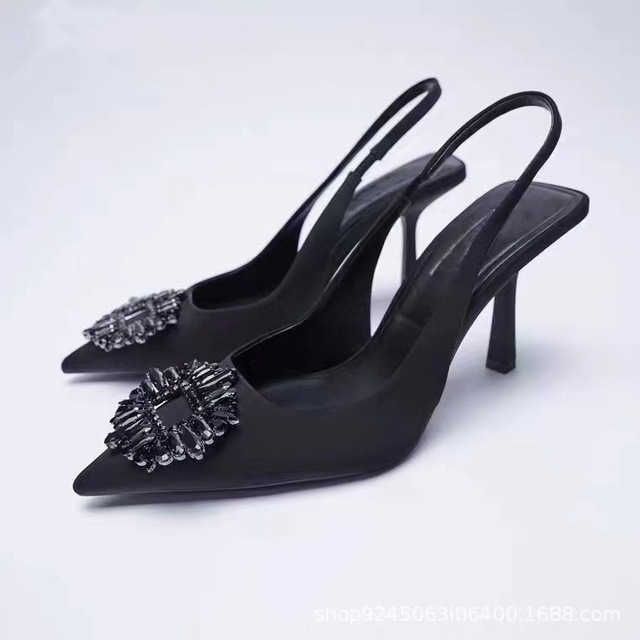 black rhinestone