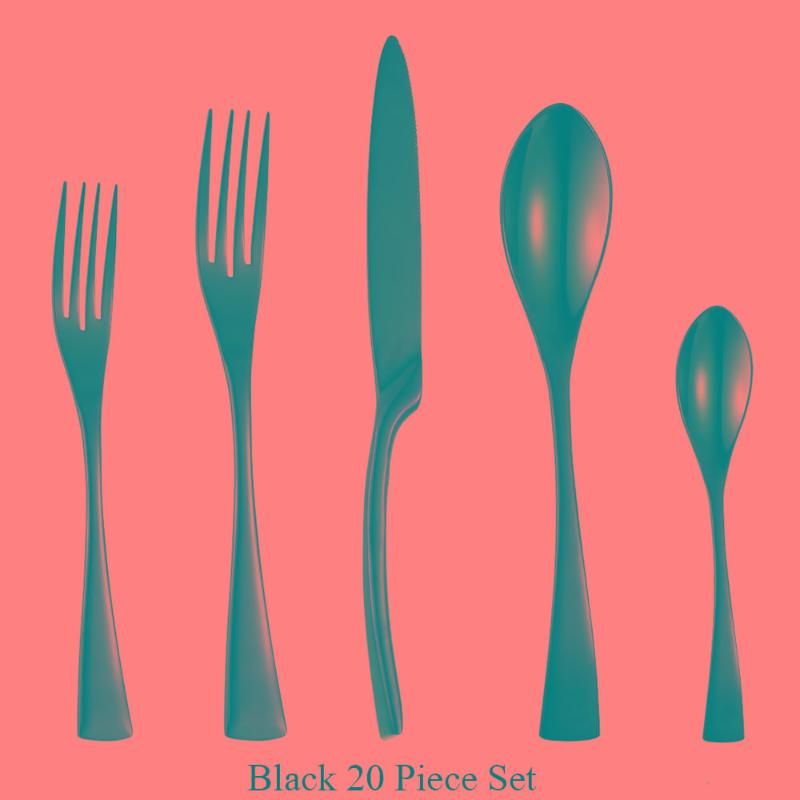 Black 20pcs Set a