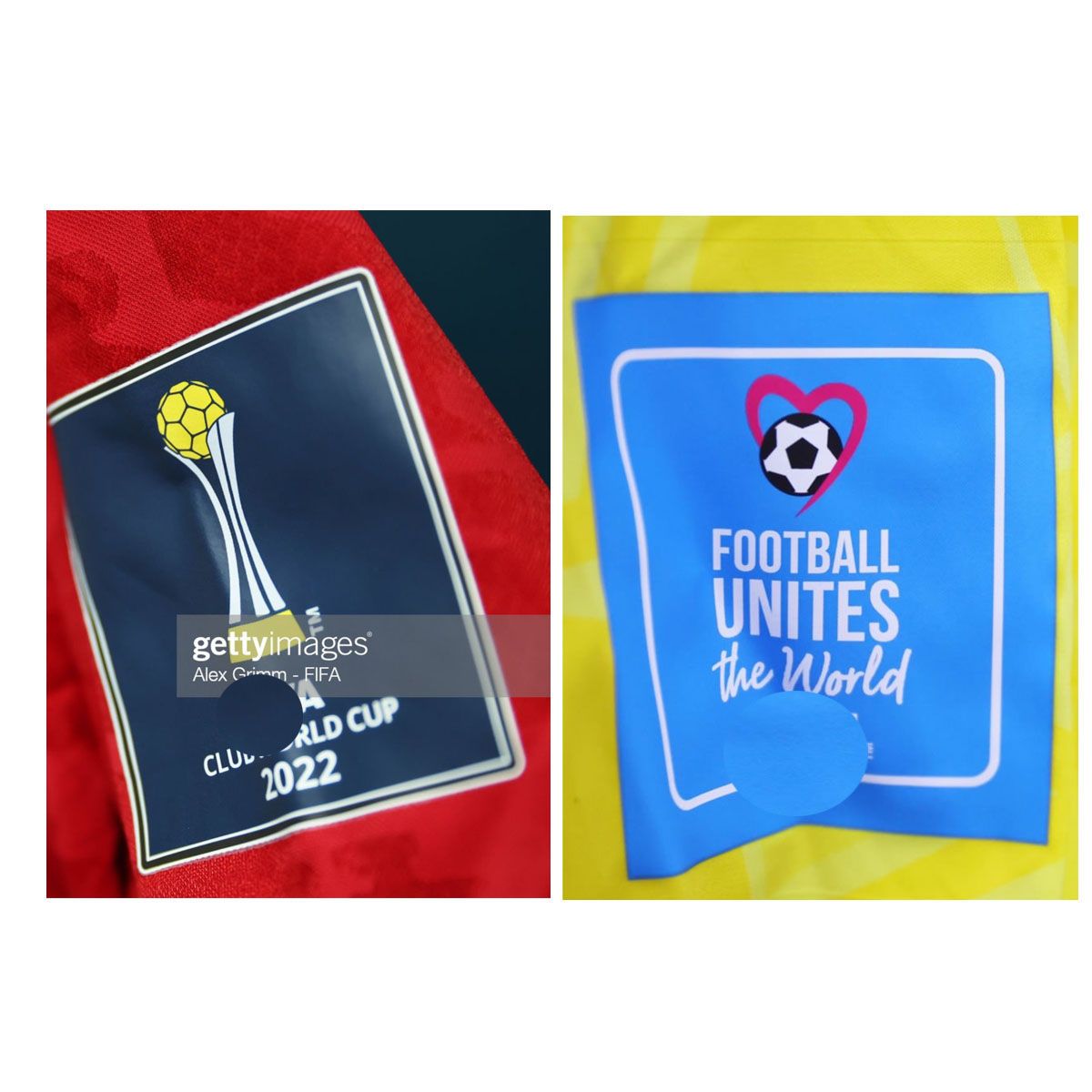 FIFA World Cup Champions 2022 Football Gold Badge Patch 