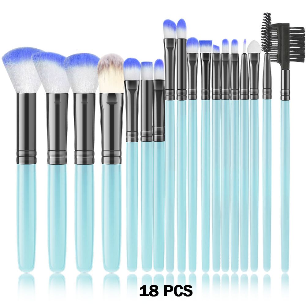 bleu 18pcs