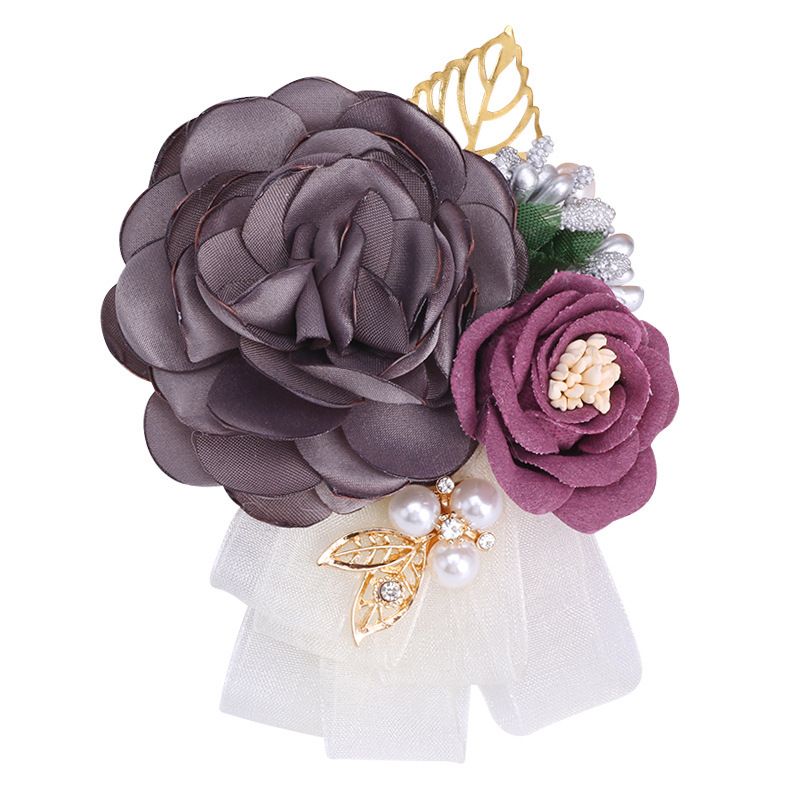 Gray Corsage