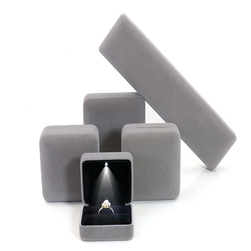 Gray-Double Ring Box