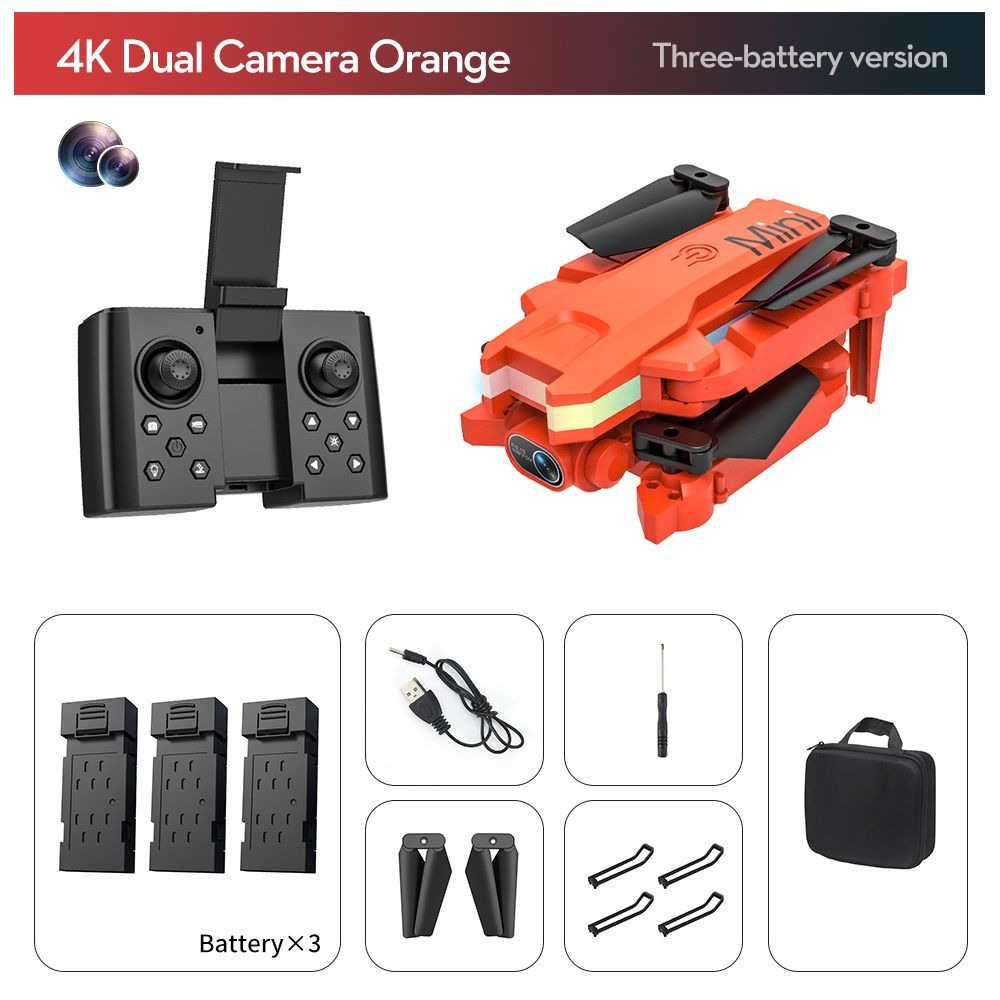 pomarańczowy podwójna kamera 3b