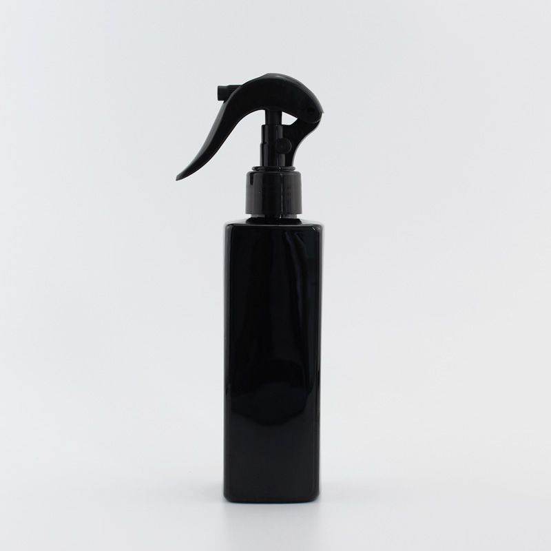 250ml Black Bottle Schwarz Kunststoff