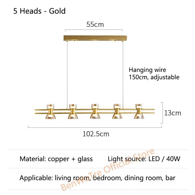 5 Heads - Gold Changeable