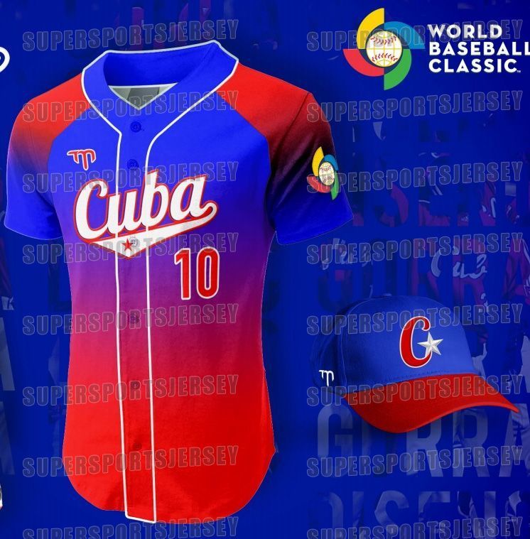 ₩19,089에서 Jay 2023 WBC WBC Cuba Custom Baseball Jersys 세계 야구 클래식 2023