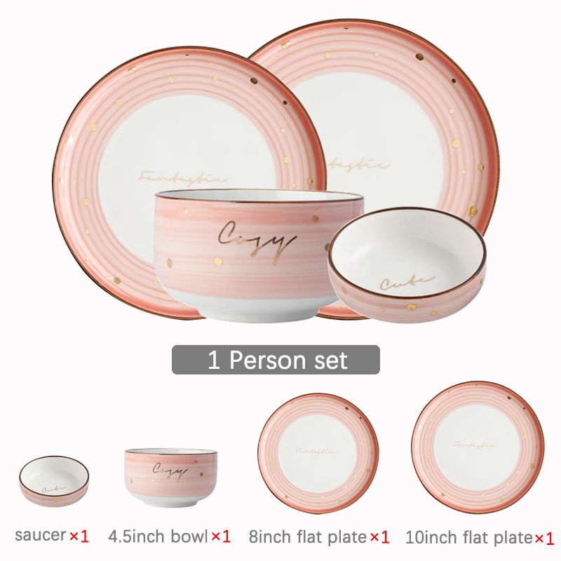 pink-1person set