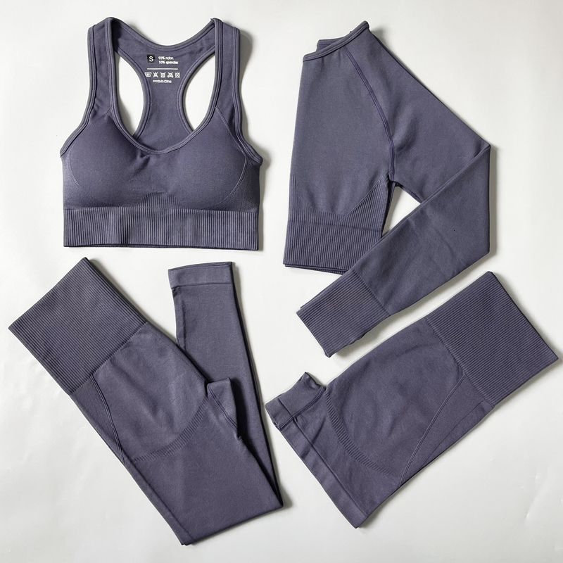 4pcs Set Gray