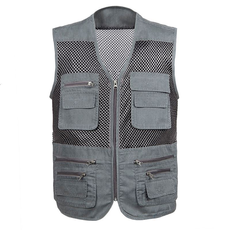 grijs vest