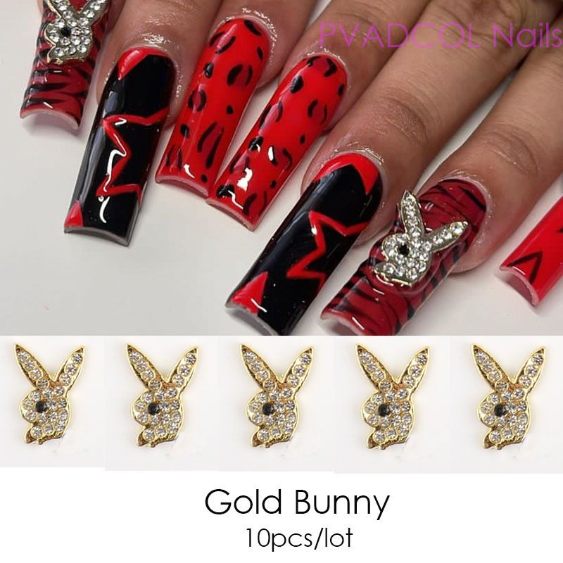 Bunny de ouro 10pcs