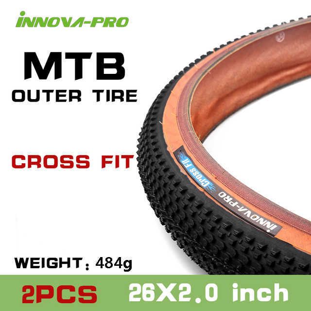 2pc Mtb 26x2.0-Wire