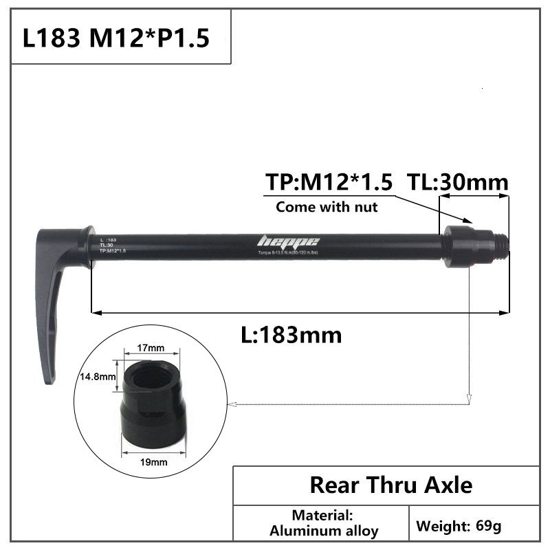 L183 M12x1.5 Tl30