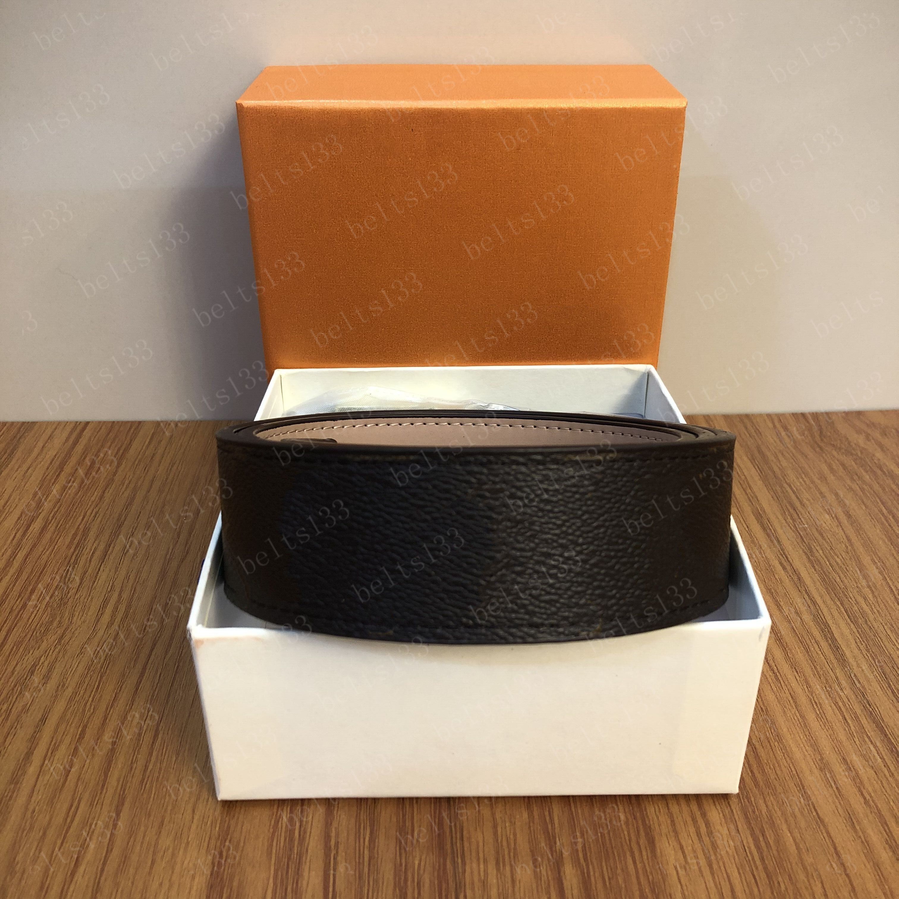 Louis Vuitton Black Belts for Men