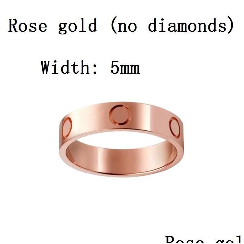 5 mm rosa senza diamante