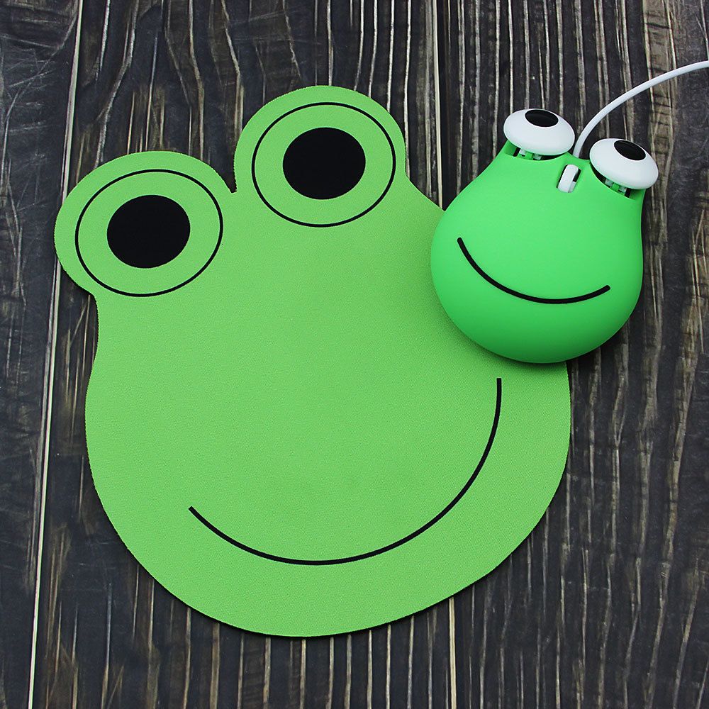 frog with mouse pad