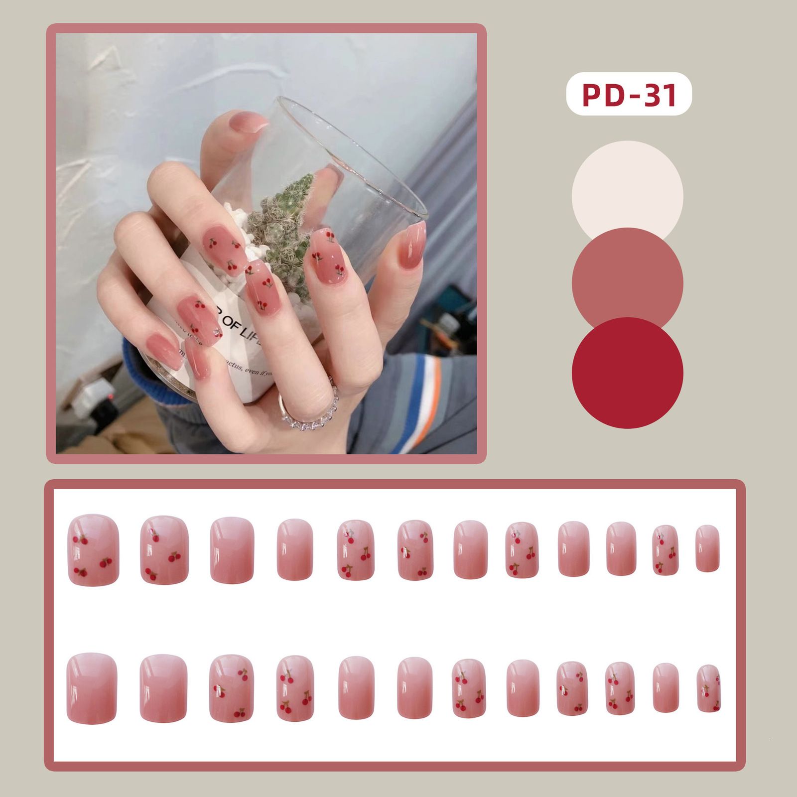 Arte de uñas PD-31-Fake