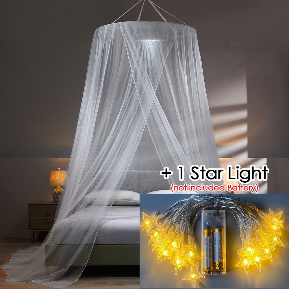 Grå (1 Star Light) -1,8m (6 fot) säng