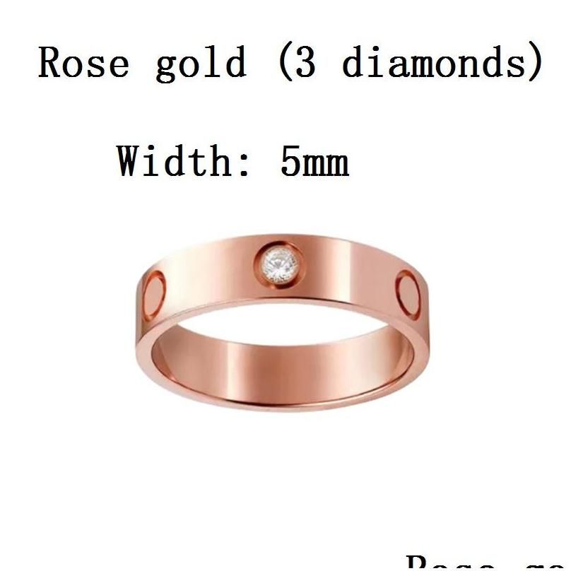 5Mm Rose With Diamond