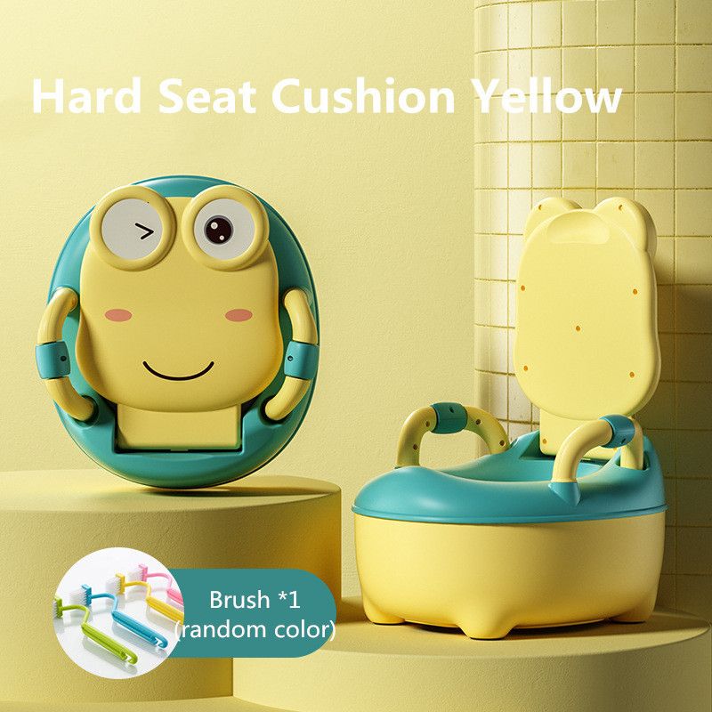 yellow hard seat