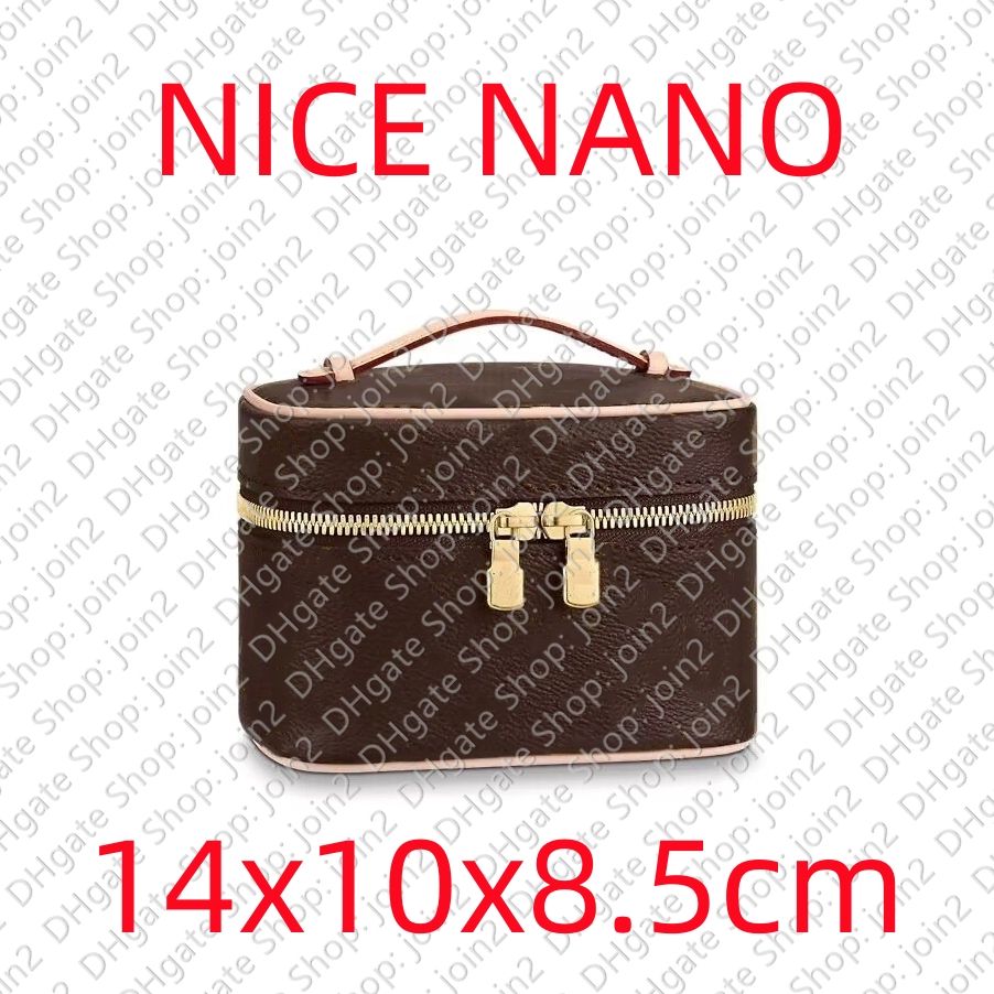 TOP. M42265 NICE BB MINI NANO Cosmetic Bag Toiletry Pouch Designer Handbag  Purse Tote Hobo M44495 M44936 From Gngucci, $238.01